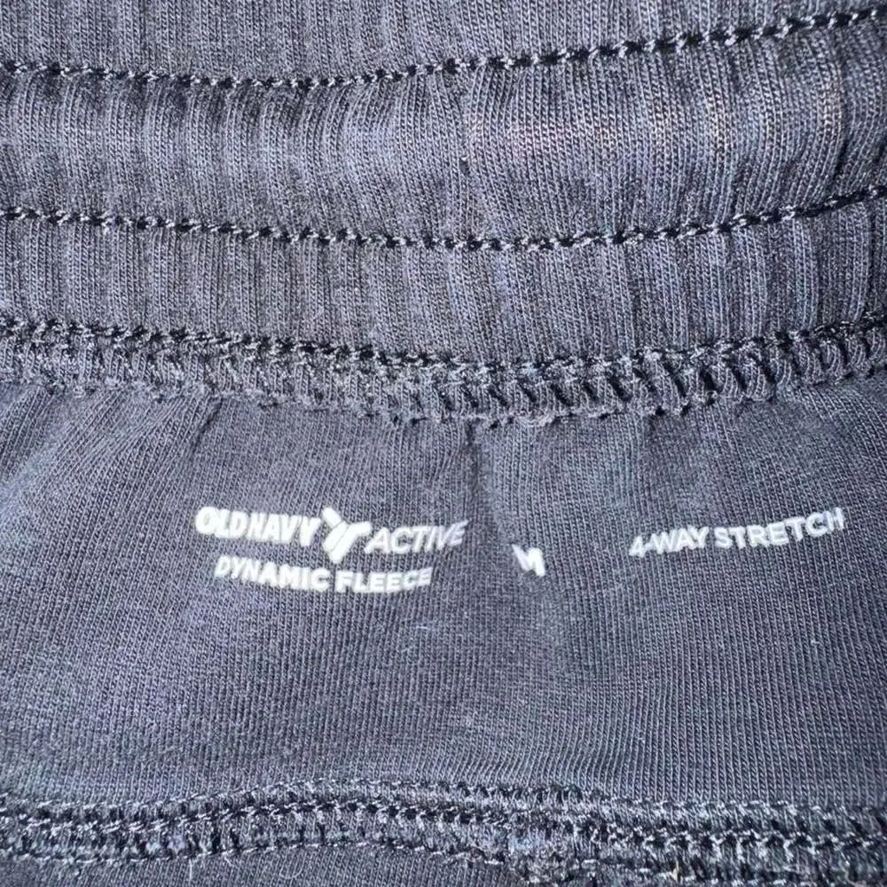 Old Navy Active Dynamic Fleece Sweat Shorts Black Mens Size M